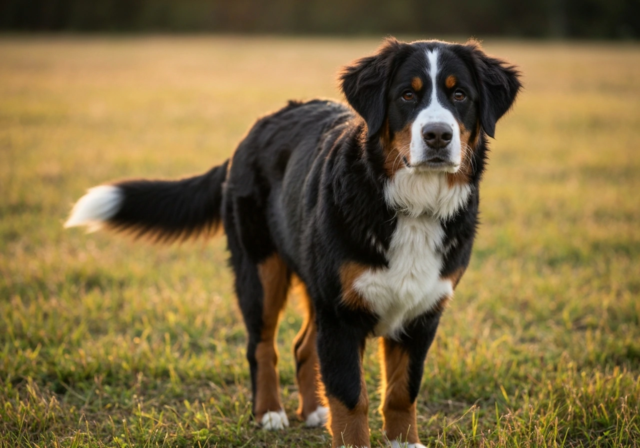 Dog enjoying a nutritious meal
