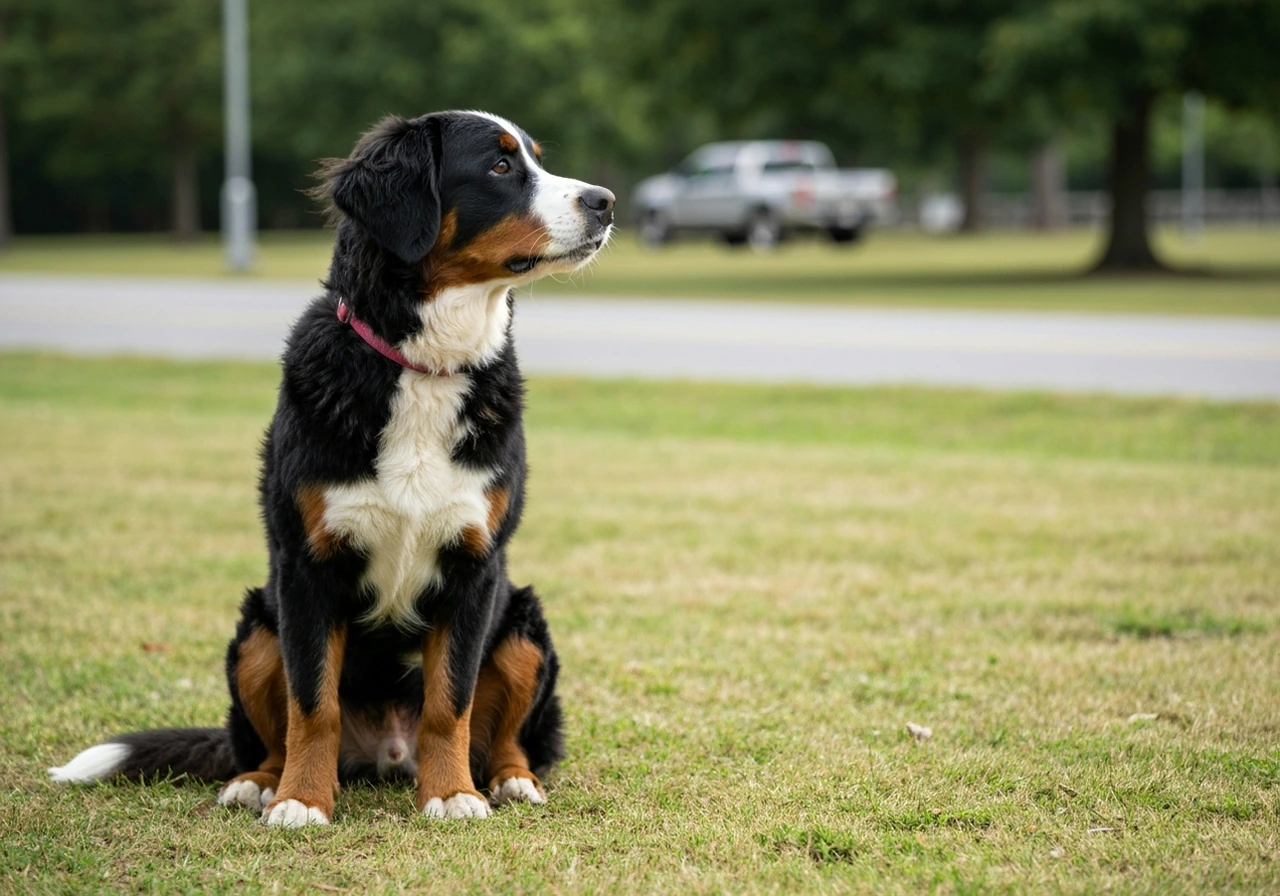 Dog enjoying a nutritious meal